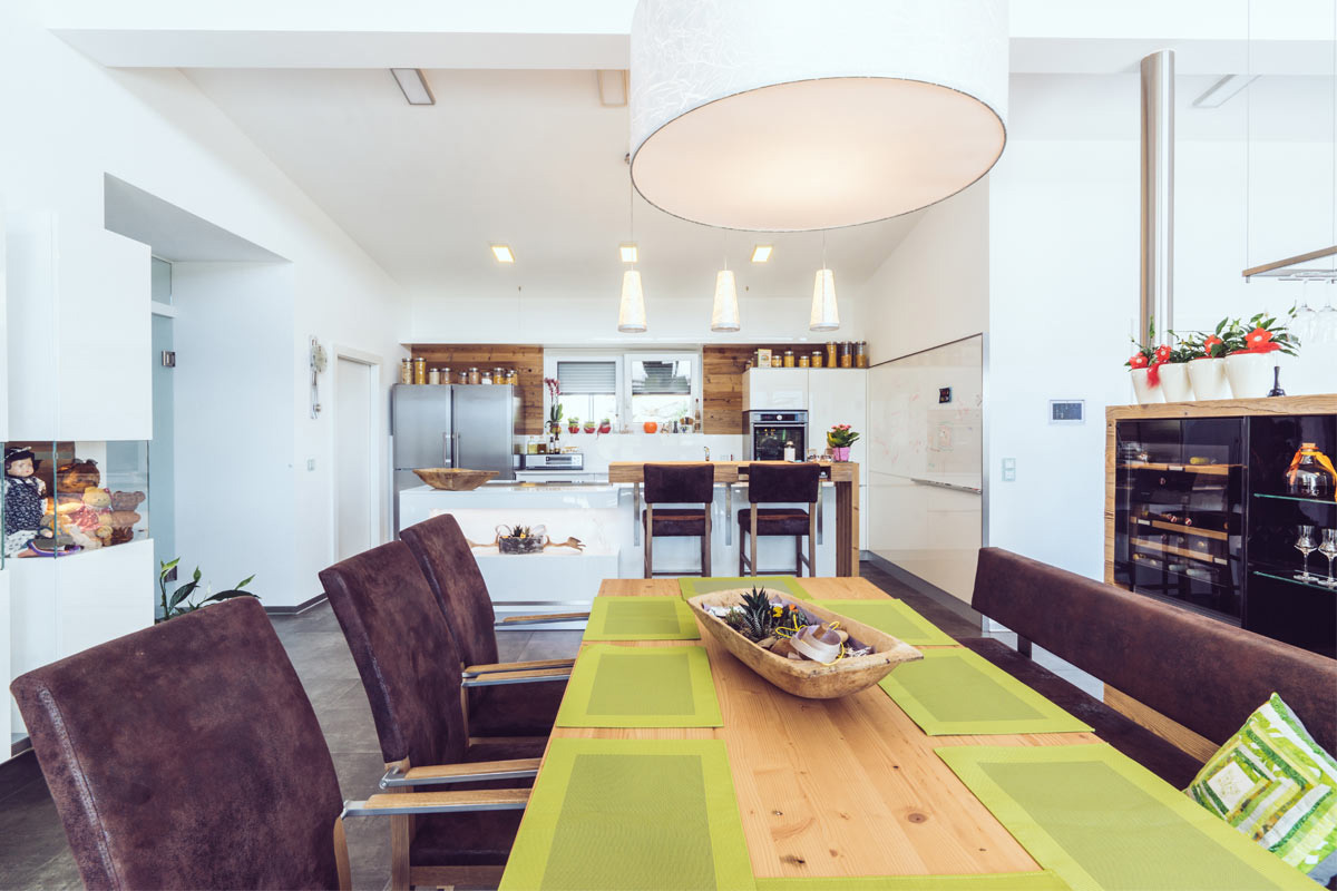 Offener Wohnbereich Faustmann Möbel Küche Wohnung